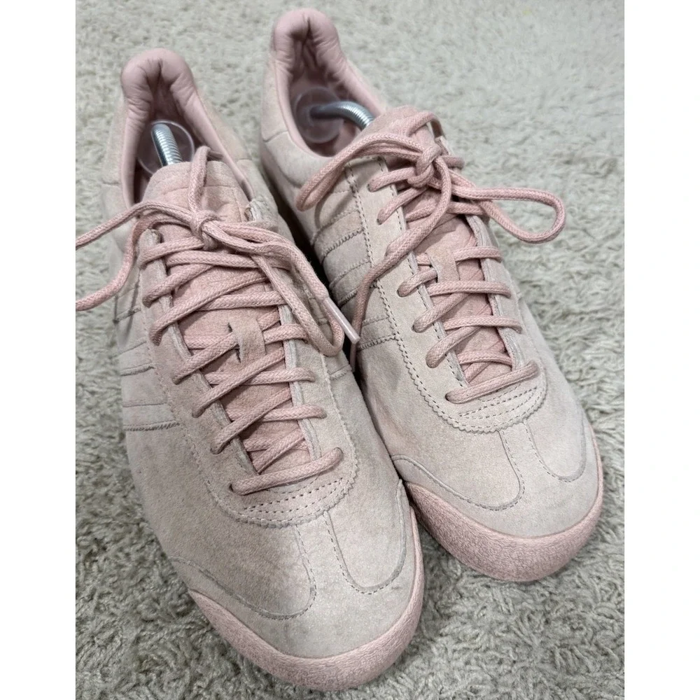 Adidas Samoa Pantone Pink PigSkin Edition‎ Mens 11.5M Sneakers Shoes B27734 Gym